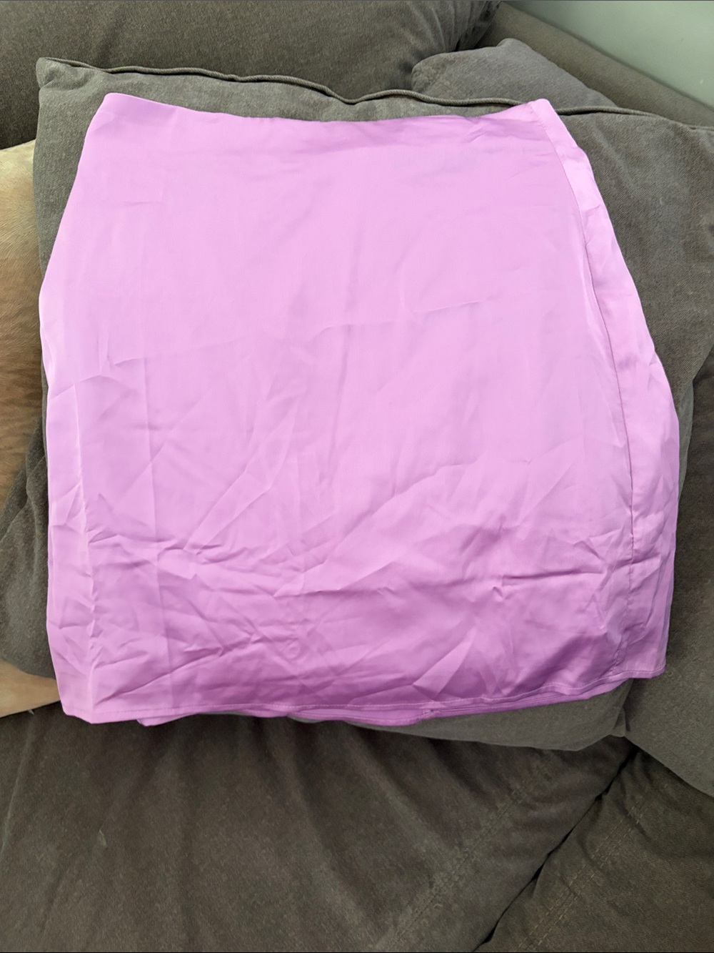 Simple Pink Pencil Skirt